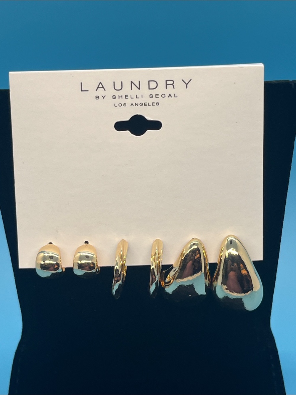 Laundry By Shelli Segal Gold Earring Set - Trio Styles